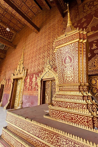 istock Lao Temple Entrance 158428470