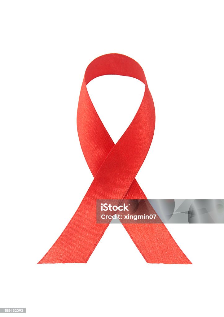 Cinta roja contra el sida - Foto de stock de Cinta libre de derechos