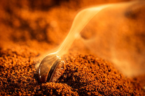 istock Aroma of coffee seeds roasting 158433347