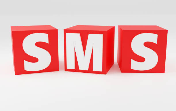 istock Mobile smartphone and chat minimal concept for social media, messages or SMS. 3D rendering Illustration. 1584357382