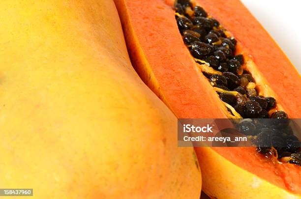 Reife Papaya Stockfoto und mehr Bilder von Antioxidationsmittel - Antioxidationsmittel, Ballaststoff, Fotografie