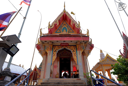 Koh Loi Si Racha: a small island features a temple in Si Racha District, Chon Buri, Thailand