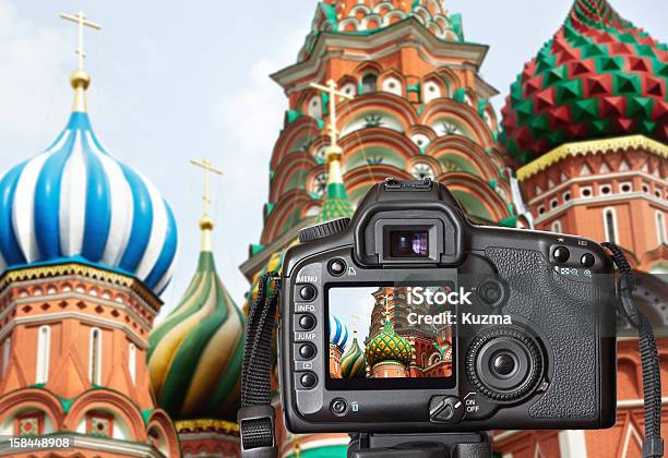 St Basils Cathedral Auf Dem Roten Platz In Moskau Stockfoto und mehr Bilder von Alt