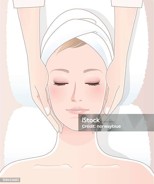 Massaggio Nella Spa - Immagini vettoriali stock e altre immagini di Adulto - Adulto, Allegro, Arto - Parte del corpo
