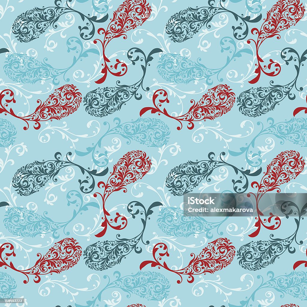 Vecteur motif sans couture hiver - clipart vectoriel de Abstrait libre de droits