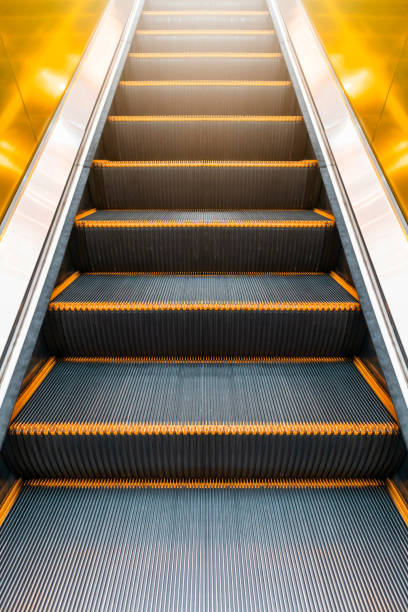 istock Escalator inside the BTS station building 1584561658