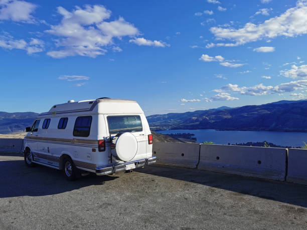 istock Road trip journey in Osoyoos British Columbia Canada. 1584569304