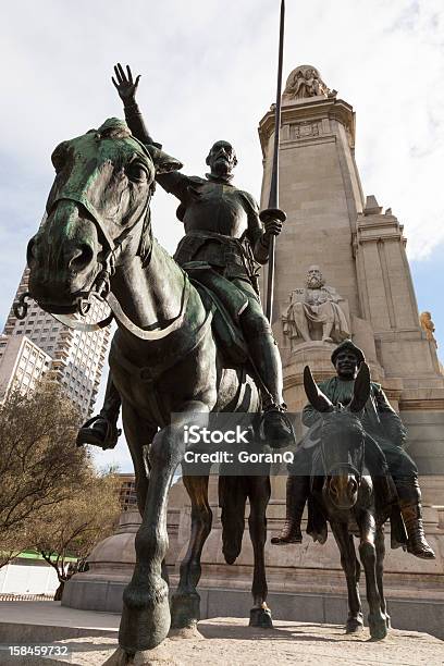 Don Quijote Und Cervantesdenkmal Stockfoto und mehr Bilder von Don Quichotte - Don Quichotte, Cervantesdenkmal, Fotografie