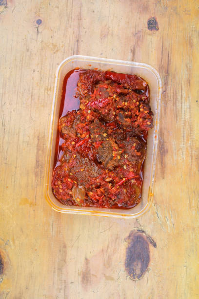 istock Balado Jerky or Batokok Jerky 1584615349