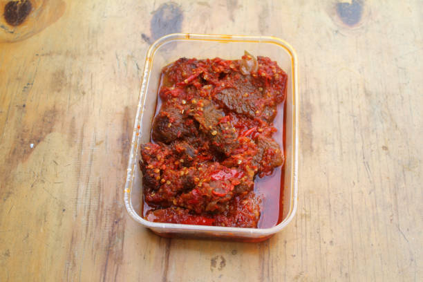 istock Dendeng Balado or Dendeng Batokok 1584615350