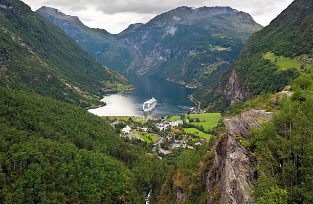 istock Scenic view of Geirangerfjord (Norway) 158464549