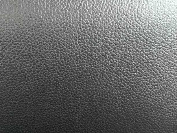 sfondo della trama della pelle interna dell'automobile - car leather hide seat foto e immagini stock