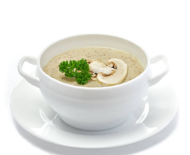 istock Mushroom cream soup 158472558