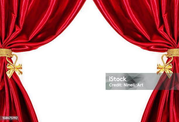 Curtains Stock Photo - Download Image Now - Curtain, Decoration, Horizontal