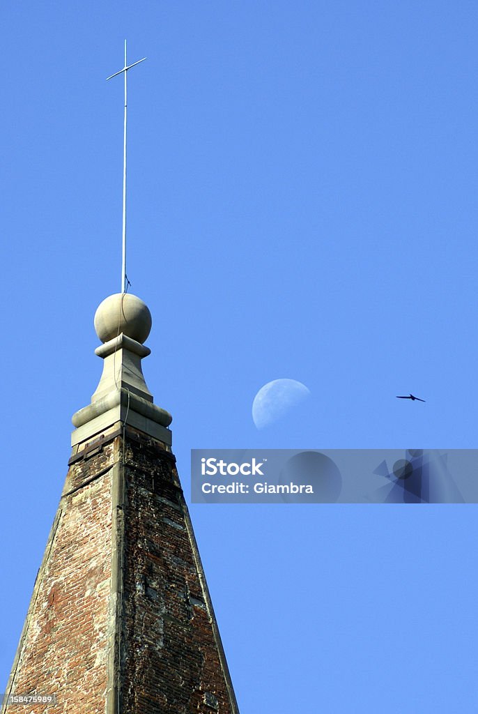 Luna - Foto stock royalty-free di Blu