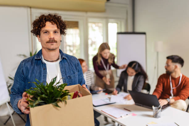 istock Business team meets a new employee. 1584791653