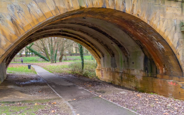 istock Bridge pier in Metz 1584792753