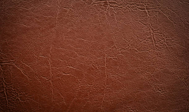 istock Dark brown and old vintage leather texture can be use as background 1584806678