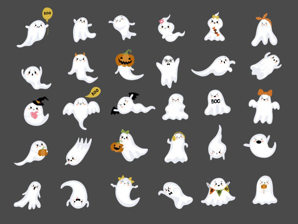 Happy Little Ghost Clips Happy Little Ghost Clips