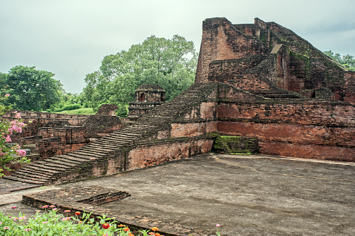08 26 2008 Ancient Magadha Nalanda mahavihara a UNESCO World Heritage Site Nalanda district, Bihar, India Asia.