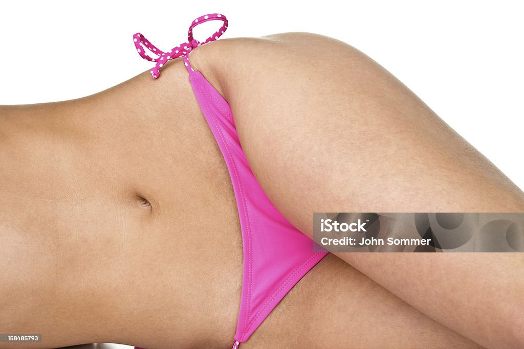 Donna che indossa un bikini - Foto stock royalty-free di 20-24 anni