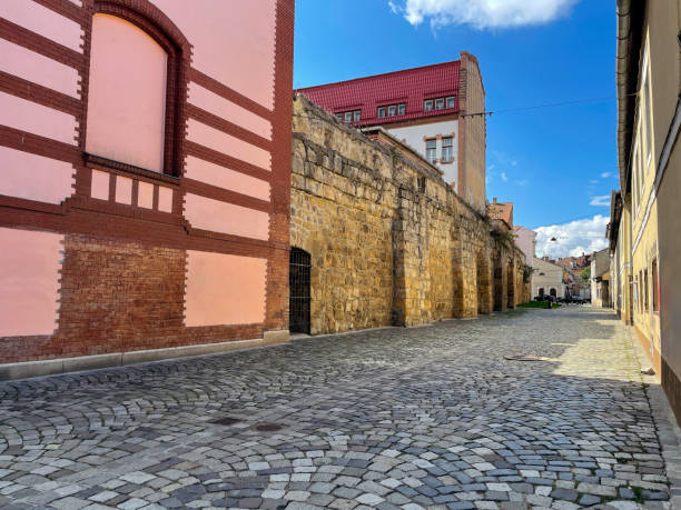 istock Cobbled street in Cluj, Romania 1584943775