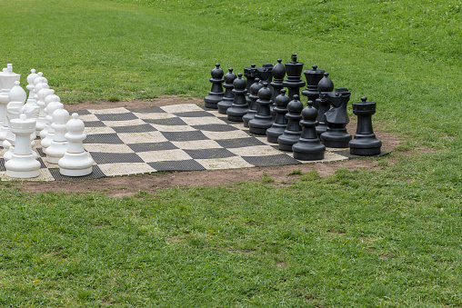 Big Chess on the grass