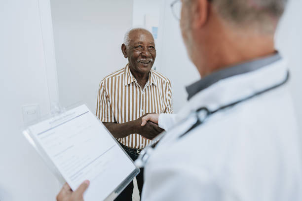 Patient on medical visit