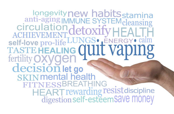 istock For your health's sake it is time to Quit Vaping Word Cloud 1585096015