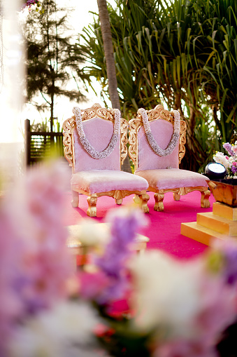 Beautiful Decoration Setup for Pre Wedding Events and Wedding Ceremony.