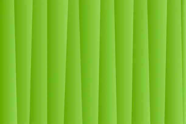 Vector illustration of abstract background of stripes.vector illustration green vertical stripe line. banana leaf texture background