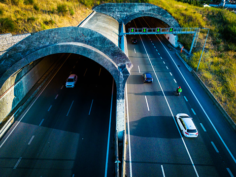 Tunnels as a form of communication between cities along highways
