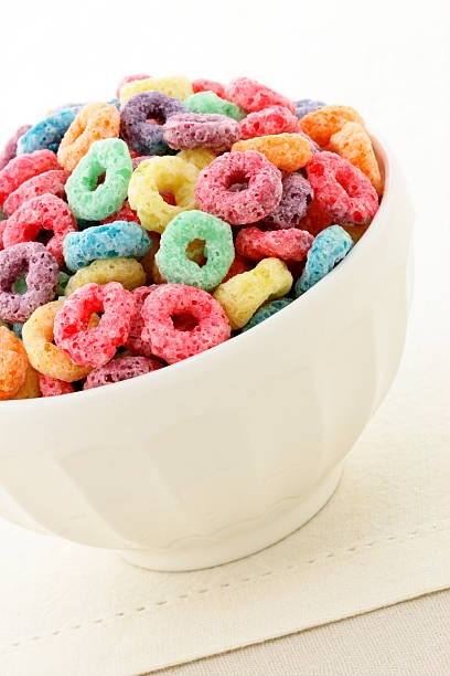 istock kids delicious and nutritious loops or fruit cereal 158529179