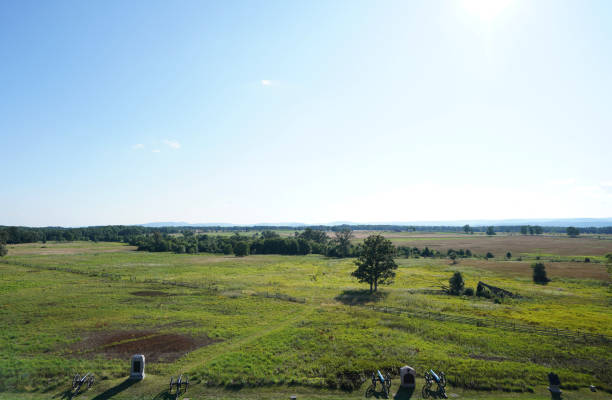 istock Civil War era battlefield in Gettysburg PA 1585292676