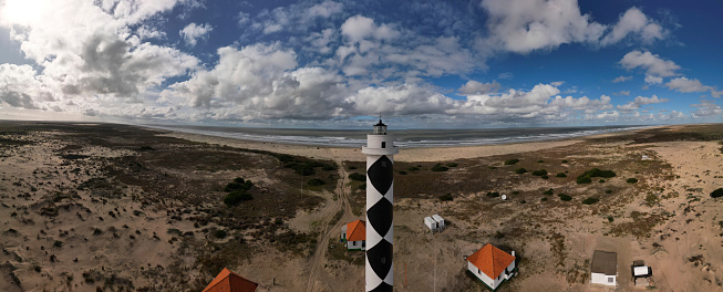 Built in 1909 on Cassino beach, the Albardão lighthouse is the southernmost maritime sign in Brazil