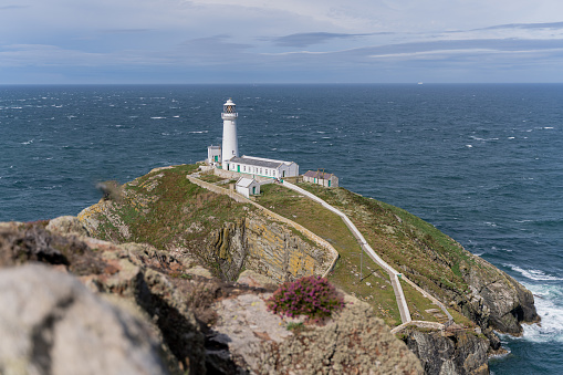 South stack light house in Holy head Anglesey  North Wales