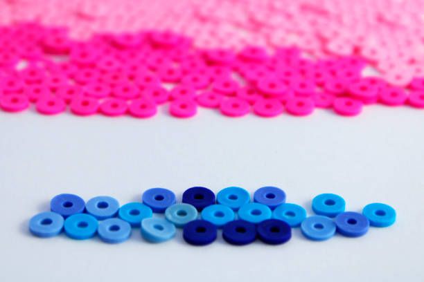 Color small stones background