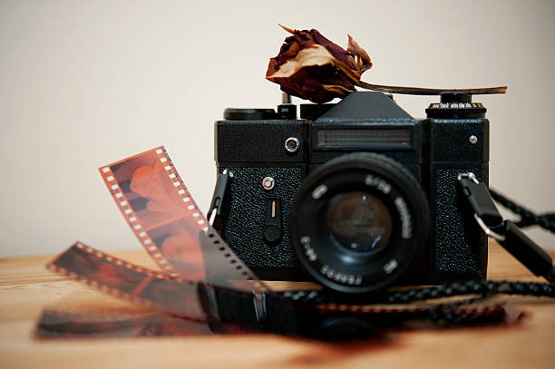 istock Old Vintage Retro Russian Film Camera 158538294