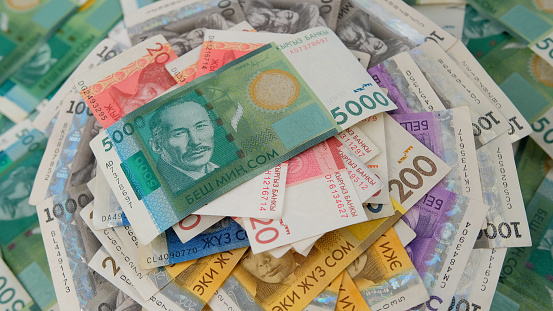 Brazilian money banknotes. Brazilian finance concept.