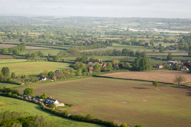 istock Aerial View of Kent, UK 1585383107