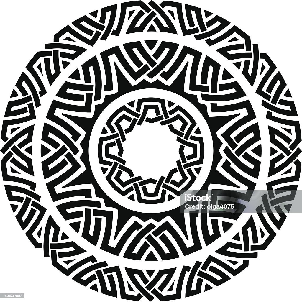 circle frames set of three ornamental circle borders Abstract stock vector