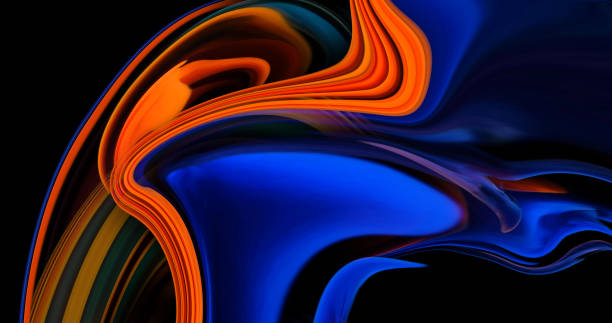 istock Modern color design background, Gradient colorful abstract background, smooth and relax concept, 1585399036