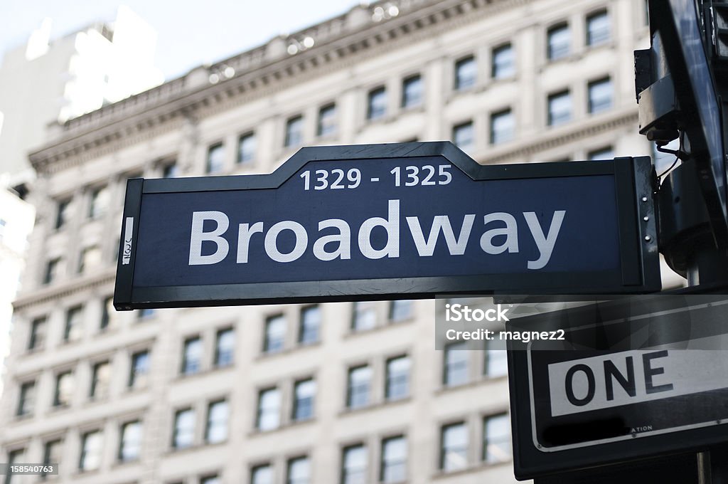 Broadway - Royalty-free Cidade de Nova Iorque Foto de stock