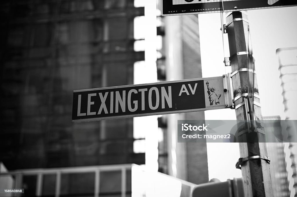 Lexington Ave - Royalty-free Lexington Avenue Foto de stock
