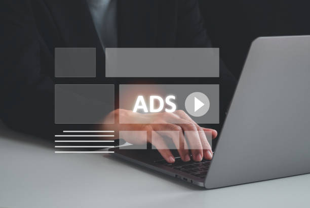 istock Ads on web, ad on internet, digital marketing. Online Advertising concept, ad on internet, digital marketing 1585414477