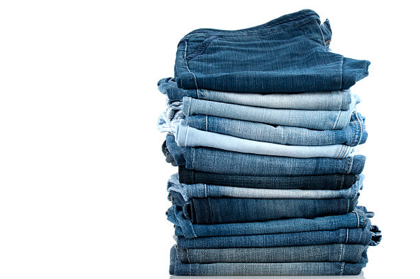 istock Pile of Jeans 158542700