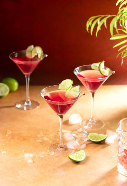 istock Cosmo cocktail served and ready to drink 1585427112