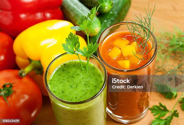 Healthy Vegetable Drink Stock Photo - Download Image Now - Antioxidant, Bell Pepper, Blended Drink