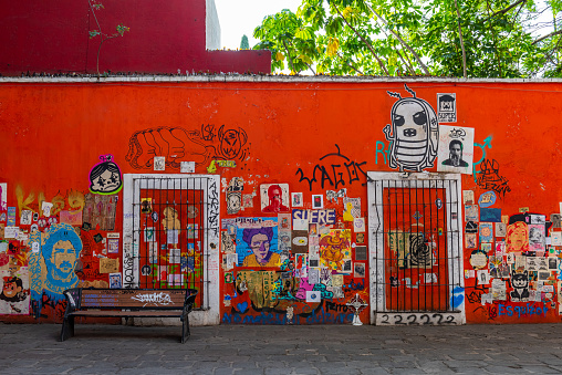 May 17th, 2023. Urban art in the city of Puebla. Urban art has grown significantly in the city, so much so that the government has chosen to give space to these emerging artists.
