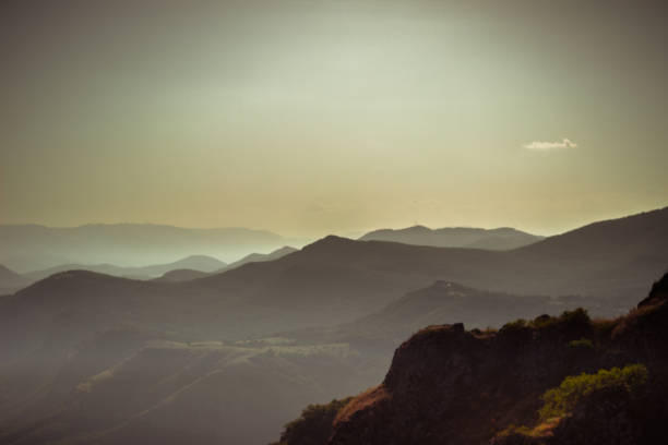 istock Mountain view from azeula (qoroghli) fortress 1585443221